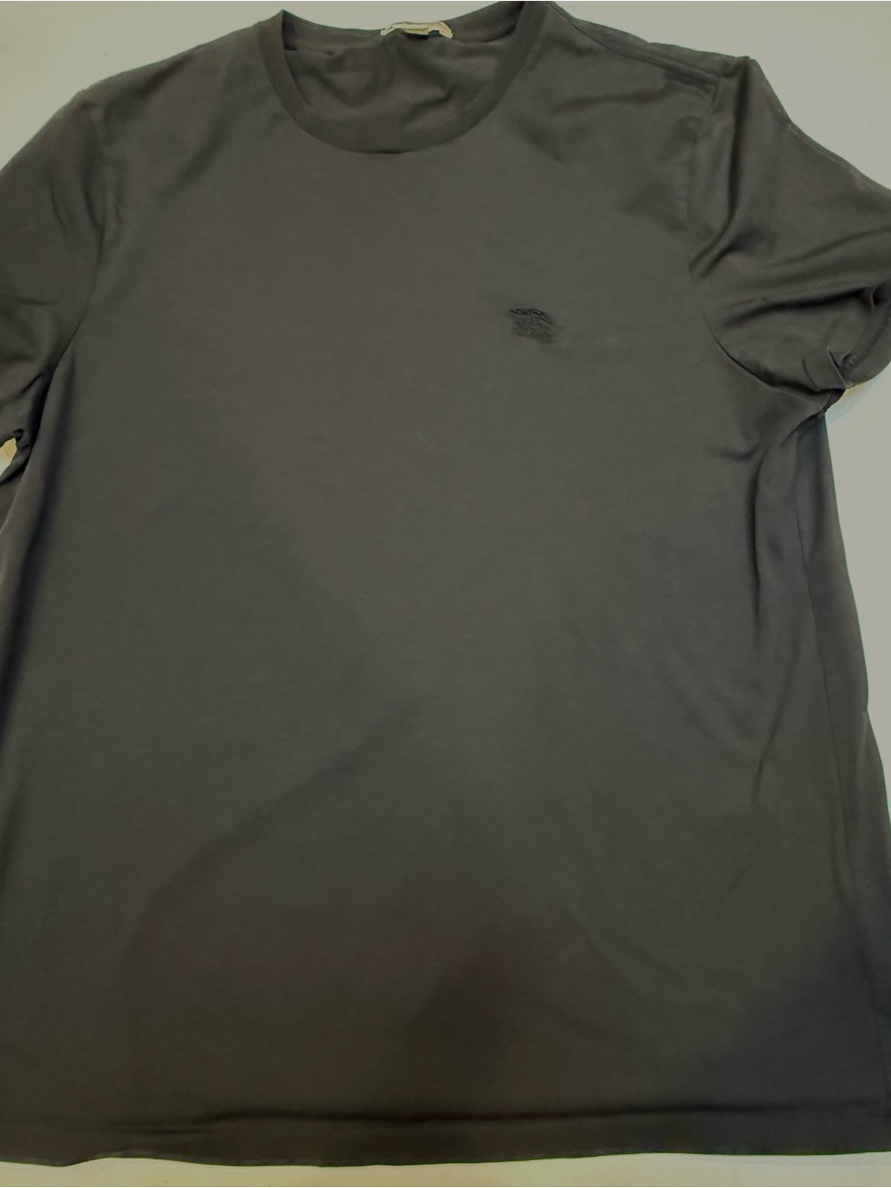 Men's Black Short-Sleeve Crewneck Tee